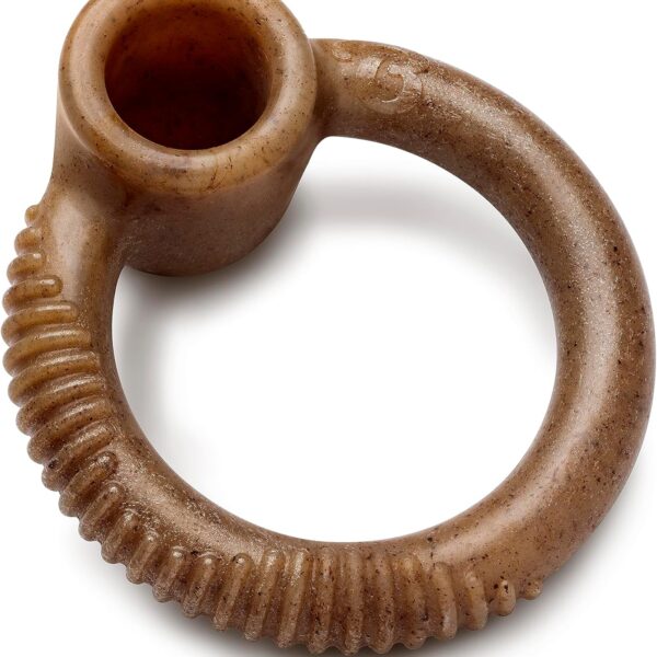 Ring Durable Dog Chew Toy for Aggressive Chewers, Real BaconSmall